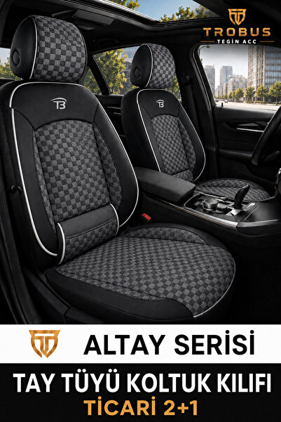 TROBUS Peugeot 301 Allure Active 2012-2017 2+1 Rear Seat Compatible with Alta...