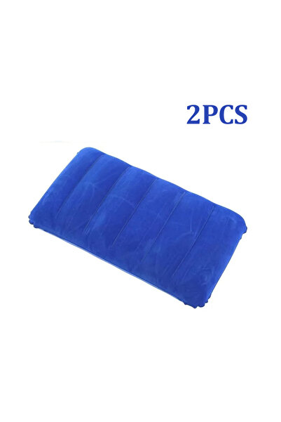 Choice1 Dark Blue-2pc 47x30cm Air Cushion Pillows Outdoor Camping Sleep Cushi...