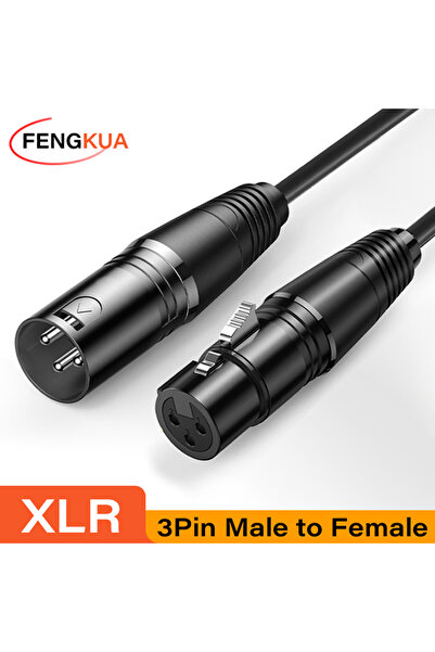 Choice1 5m XLR Male to Female XLR Cable Audio Line 3Pin XLR Male to Female Mi...