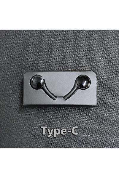 choice2 Type C-Black Original Type C Wired Earphone For S23 S21 S22 Ultra Plu...