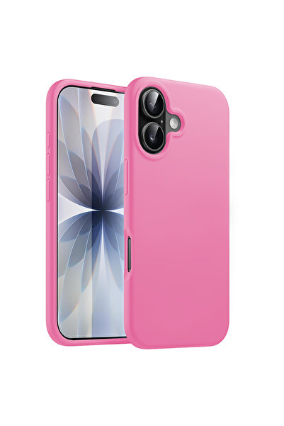 Casey Studios Apple iPhone 17 Case, silicone, microfiber, slim, raised edges,...