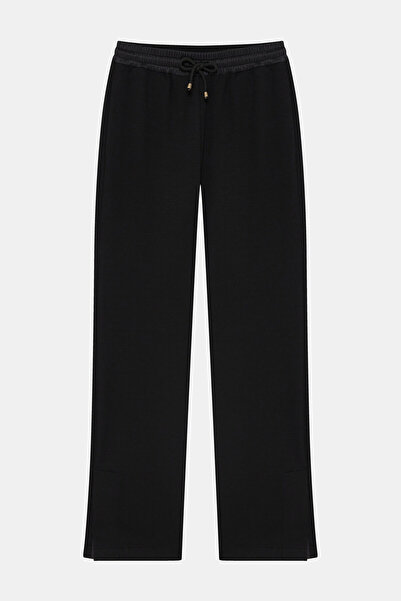 W Collection SİYAH STRAIGHT SPOR PANTOLON