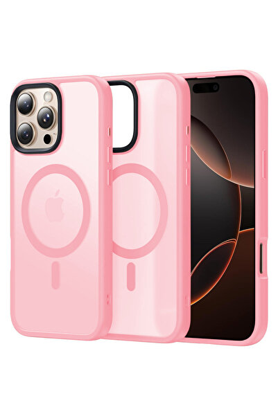 Casey Studios MagSafe case iPhone 16 Pro, wireless charging, raised edges, sl...