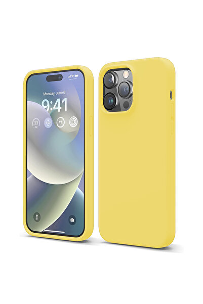 Casey Studios Silicone case iPhone 14 Pro, with microfiber, thin, protective,...