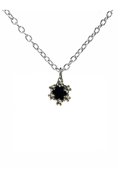 Herşey Nota Black Night Starry Unisex Necklace – the Sparkle of the Infinite Sky