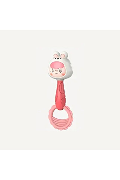 Choice teether rabbit B Cartoon Rattle, Newborn Sensory Grasp Toy, Chew-Safe ...