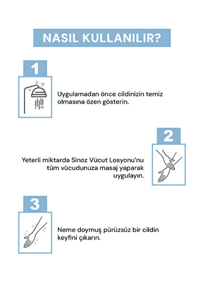 SİNOZ Hydrapro Yoğun Nemlendirici El Yüz ve Vücut Losyonu 400 ml