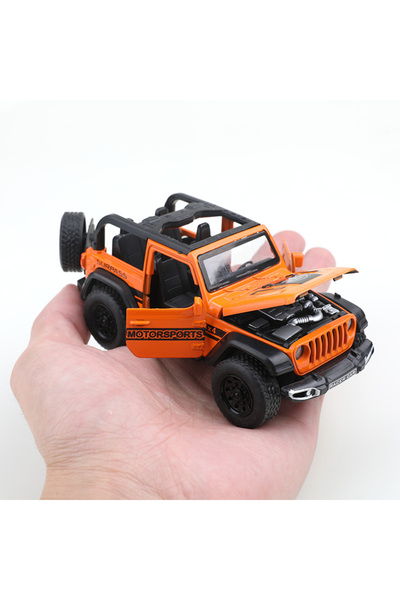 choice2 convertible orange (Bagged) 1/36 Convertible Wrangler Off-Road Vehicl...
