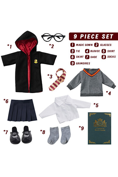 Choice Magic Set(NO Doll) Magic Robe Doll Clothes Fit 18inch/45cm Reborn Doll...
