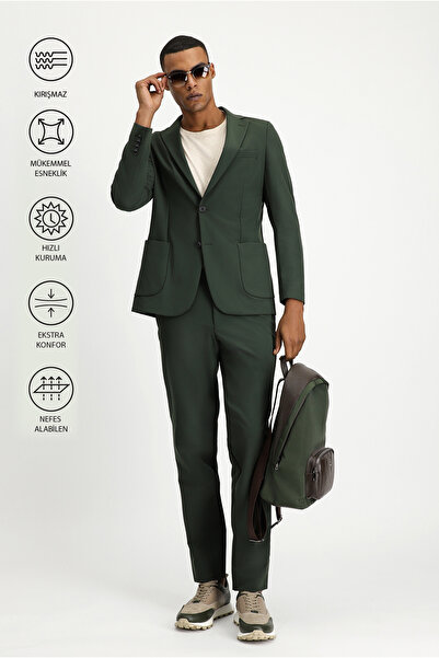Kiğılı Techno-Line 7 Drop Super Slim Fit Extra Slim Fit Suit
