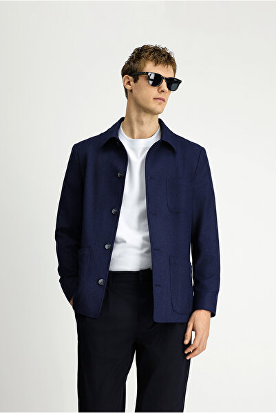 Kiğılı 6 Drop Regular Fit Standard Cut Sports Jacket / Coat in Wool Pieces