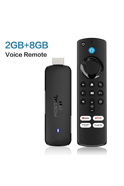 Choice Q8 2GB8G Voice Mortal Q8 Android14 TV Stick WIFI6 Voice Control TV Sti...