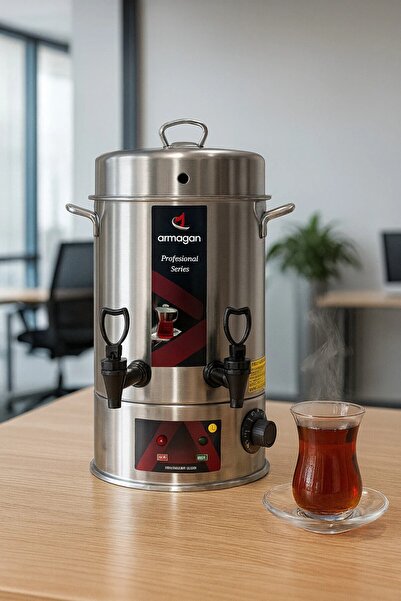 Avesta 80 BARDAK ARMAĞAN ÇAY OTOMATI SEMAVER İNOKS - Açık Rezistans