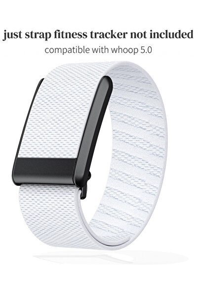 Houmt Stretchy Nylon Band Compatible with WHOOP 5.0 Soft Breathable & Adjusta...