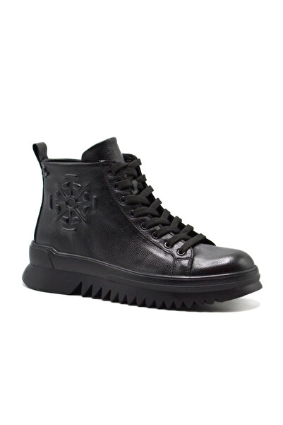 venüs ayakkabı Venus2254604K Women's Leather Boots Black