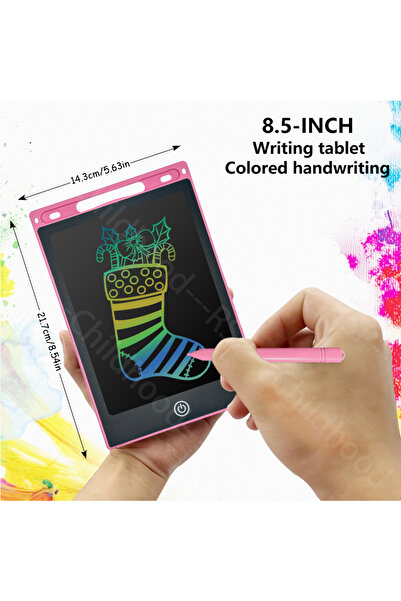Choice19 8.5 inch pink 6.5/8.5/10/12/16-Inch LCD Drawing Tablet,Handwriting P...