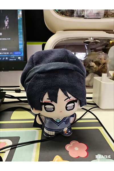 Choice5 10cm E Kawaii Genshin Impact Venti Cosplay 10CM Anime Plush Stuffed B...