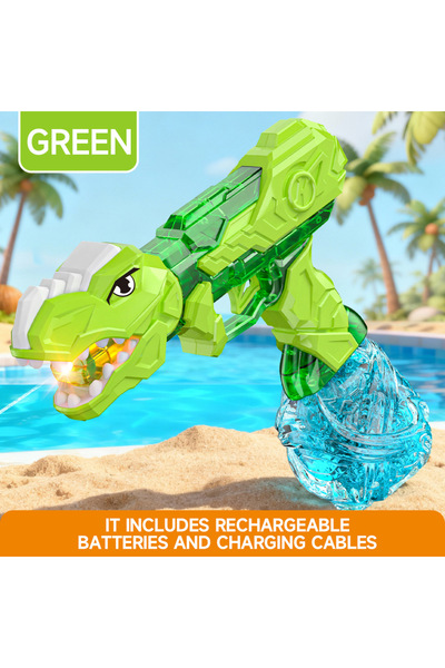 Choice3 1 Summer Electric Water Little Dinosaur With Light High Speed Continu...