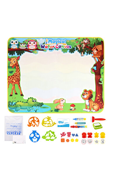 Choice C 100x80cm 100x80CM Magic Water Drawing Mat With Reusable Magic Pens C...