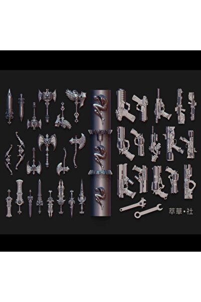 Choice AM-763 1 Pc Silicone Nail Mold Cyberpunk Little Doctor Toy Dark Snake ...
