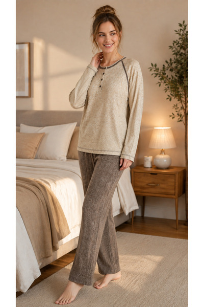 Etoile Long Sleeve Women's Pajama Set 98408