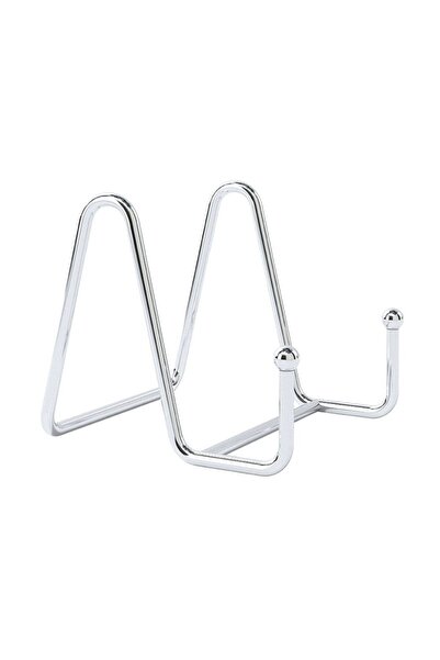 Choice silver-S Plate Display Stand Picture Easel Metal Plate Stands Holder D...