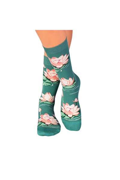 Pirin Hill Εκλεκτές κάλτσες από μπαμπού με τιρκουάζ λωτό