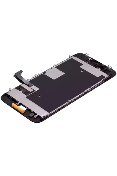 Apple Display cu placă metalică iPhone 8 / SE Aftermarket (Negru)