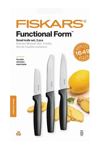 FiSKARS Set de cuțite de bucătărie Functional Form, 3 bucăți