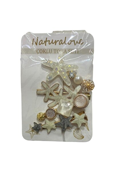 Naturalove Σετ πολλαπλών αγκράφες - Κρέμα