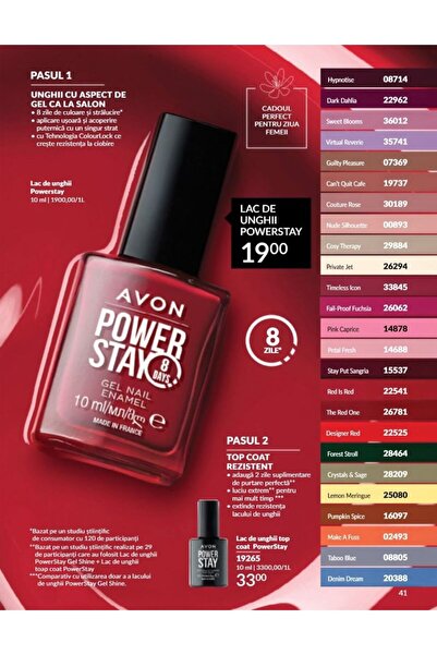 AVON Power Stay Nail Polish