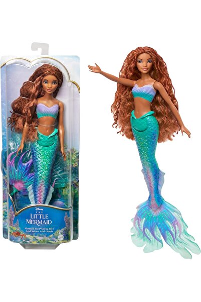 Mattel BARBIE Disney Ariel Doll, HLX08, Plastic, Multiple Colors