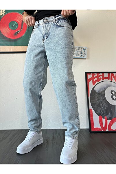 XPUPPET Ice Blue Boyfriend Jean 65