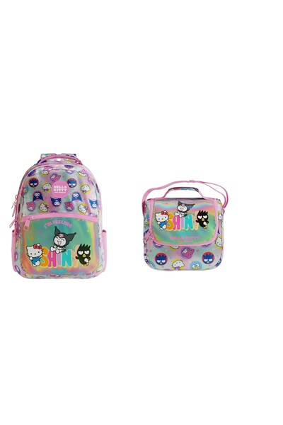 kuromi Geantă școlară și cutie de prânz Hello Kitty și prietenii ei