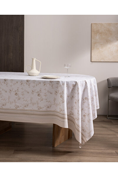 Madame Coco Τραπεζομάντηλο Aurel Βαμβακερό - Μπεζ - 160x160 εκ.