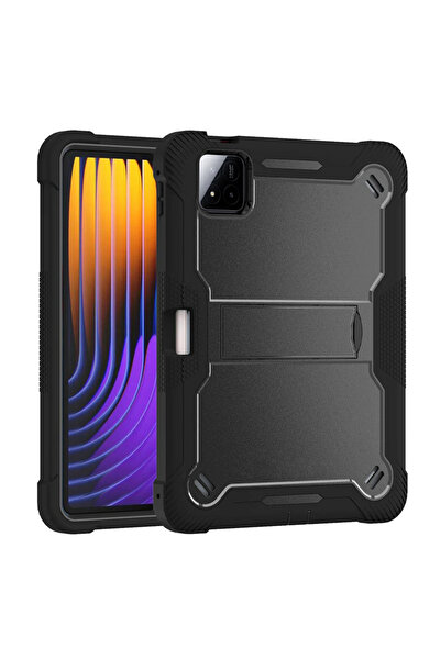 Techsuit Husă robustă + Protecție ecran - Xiaomi Pad 7 - Negru, protecție ant...