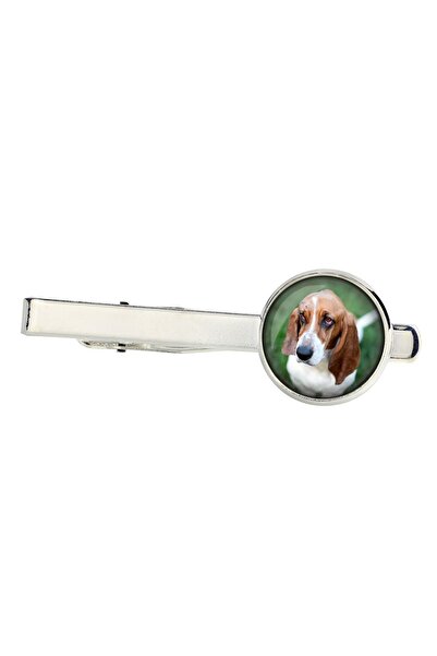 Art - Dog Basset Hound - ac de cravată, ornament, bijuterii pentru o ținută d...