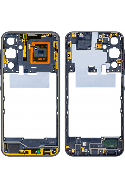 Aftermarket Samsung Galaxy A25 A256 Middle Case, Black