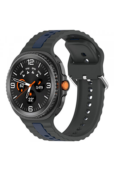 Techsuit Curea W078 pentru Samsung Galaxy Watch8/ Watch8 Classic Series, Gri
