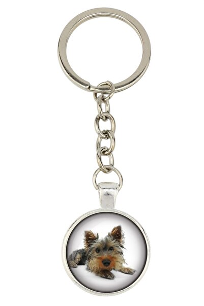 Art - Dog Yorkshire Terrier, Yorkie - breloc cu fotografia ta, decorațiune pe...