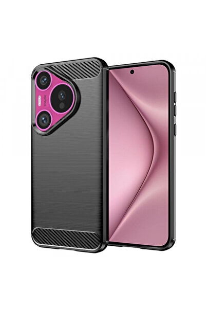 Stef's Cat Θήκη για Huawei Pura 70, Γάτα του Στεφ, Ανθρακί, Μαύρο