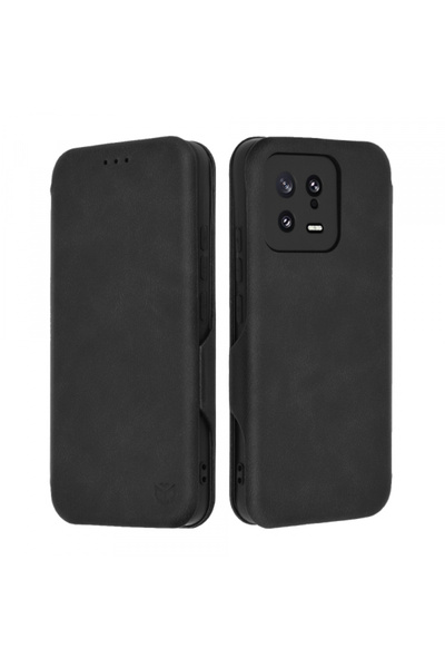 Stef's Cat Husa pentru Xiaomi 13, Stef's Cat, Safe Wallet Plus, Neagra