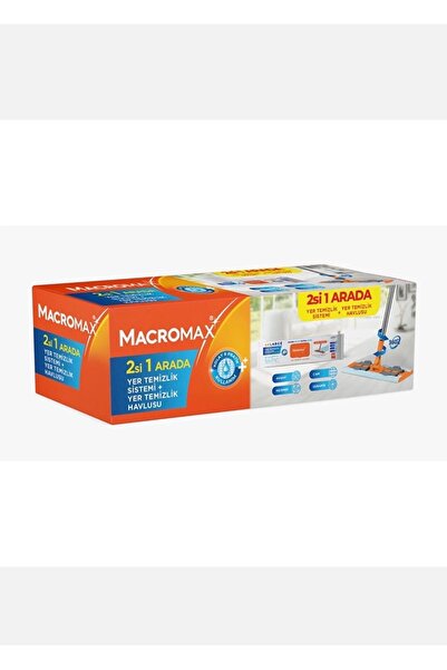GlyneraCo Macromax Yer Temizleme Sistemi + Yer Temizlik Havlusu 2si 1 Arada