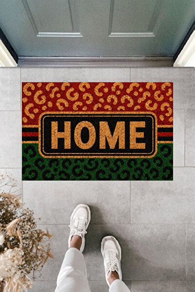 Dormot Home Μοντέρνα Ψηφιακή Εκτύπωση HOME Χαλάκι Εισόδου με Γράμματα 70x45 ε...