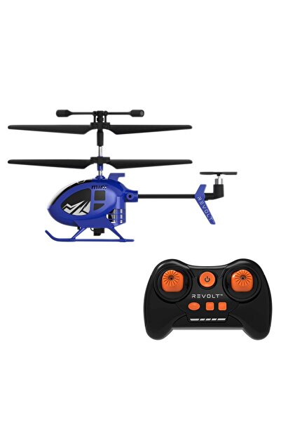 REVOLT Mini helicopter with remote control, Revolt, S100, Blue