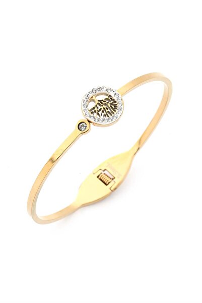 Bozhi Bracelet Stainless Steel Gold Stylish Gift Handcuffs