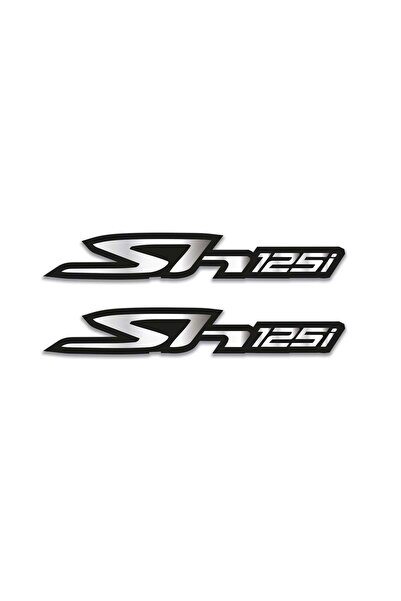 Redline Grafik Redlinegrafik SH125i Yazılı Gümüş Grenaj Sticker Set 2 Adet