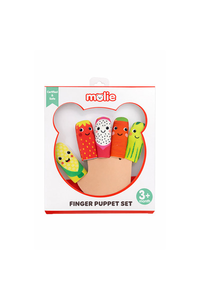 Molie Fruit Themed Finger Puppet Set