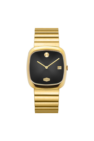 HeroForce Men's Watch Herro Force Steel Golden Color