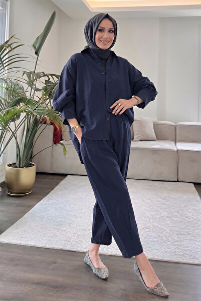 Suede Style 5629 - طقم نسائي أنيق ومريح من قماش مودال ناعم